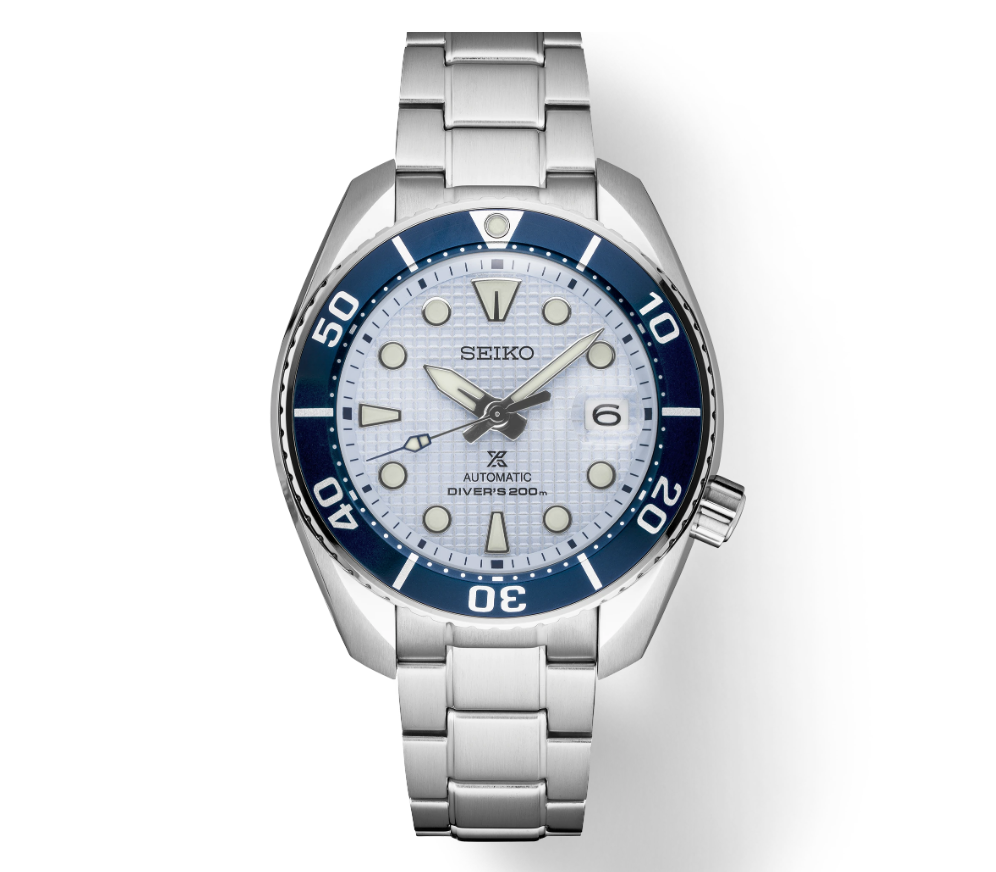 Slumber Motley Overveje Seiko Prospex – Sumo Ice Diver Automatic 200m Special Edition Light Blue  SPB179 – Golden Time Jewelers