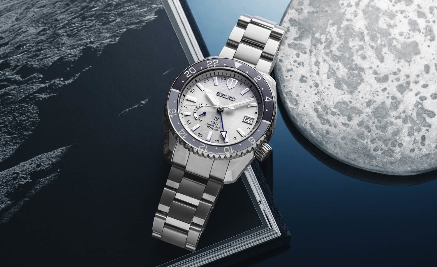 Seiko Prospex LX - Spring Drive GMT Lunar Titanium Case & Bracelet Watch  U.S. Special Edition SNR051