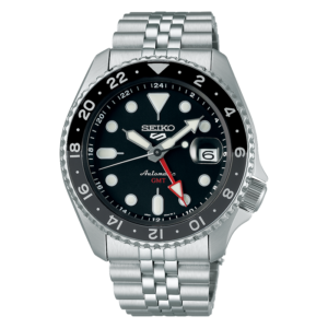 Seiko 5 Sports GMT Series SSK001 Automatic Black Dial - Limited Quantities Available