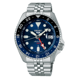 Seiko 5 Sports GMT Series SSK003 Automatic Blue Dial - Limited Quantities Available