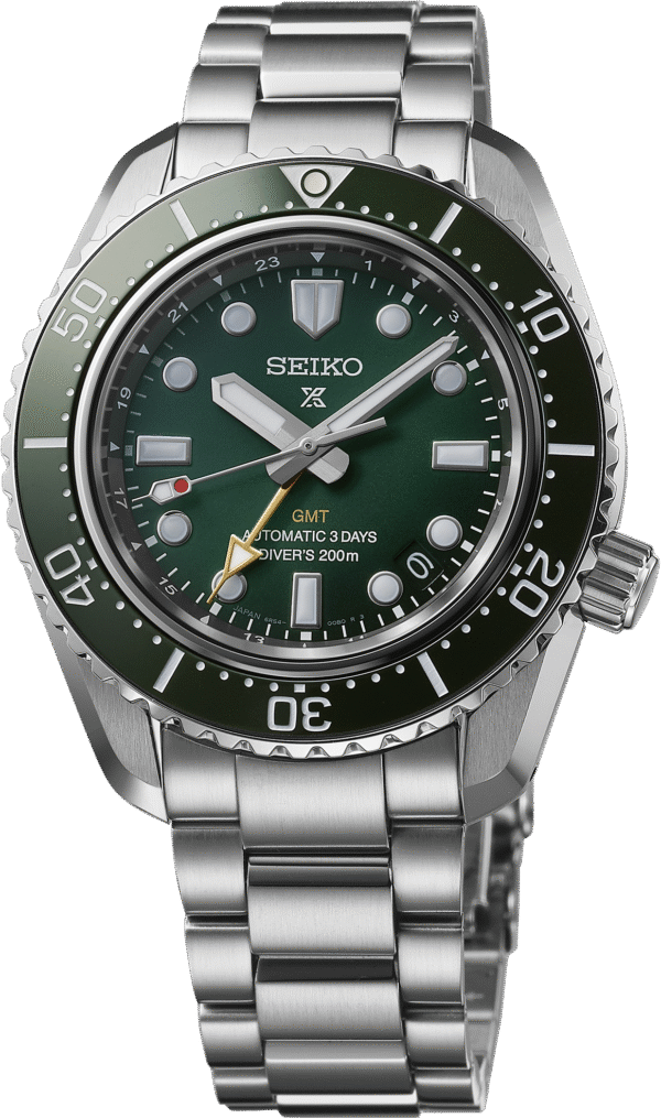 Seiko Prospex - 1968 Heritage Diver's GMT Green Dial Automatic 42mm SPB381