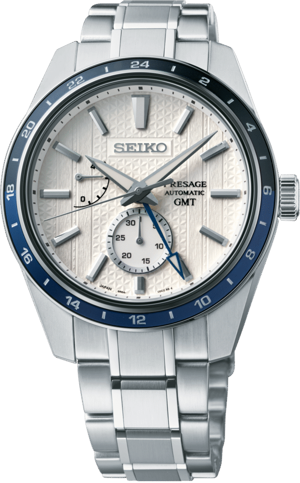 Seiko Presage - Sharp-Edged Series GMT Zero Halliburton Limited Edition of 2,000 Automatic 42.2mm SPB269