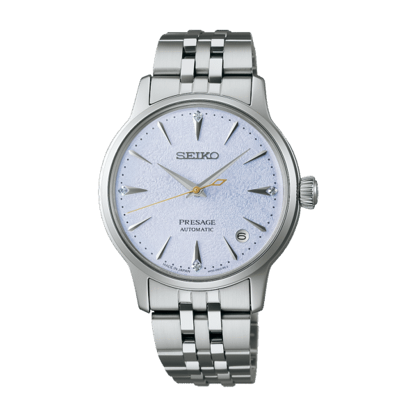 Seiko Presage - Cocktail Time 4 Diamonds Blue Dial Automatic 34mm SRPL61
