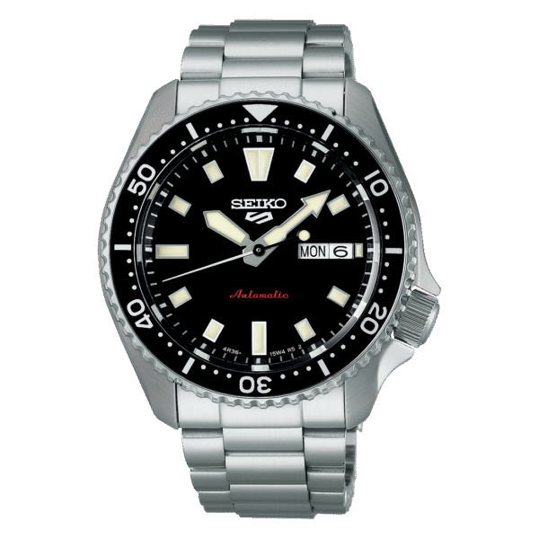 Seiko 5 Sports - SKX series Black Dial Day Date Automatic 42.5mm SRPL85