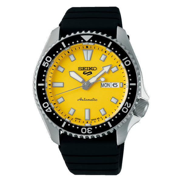 Seiko 5 Sports - SKX Series Yellow Dial Day Date Automatic 42.5mm SRPL87