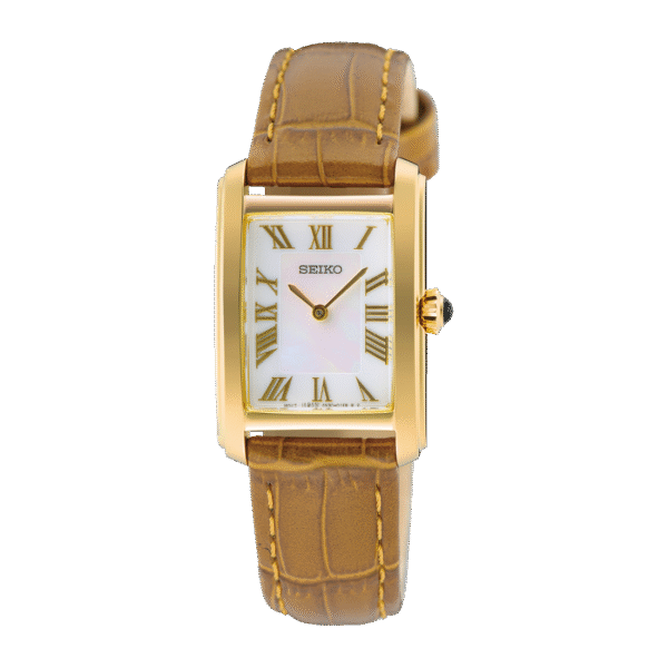 Seiko - Essentials Collection Mother of Pearl Quartz 22.2mm x 32.8mm SWR100