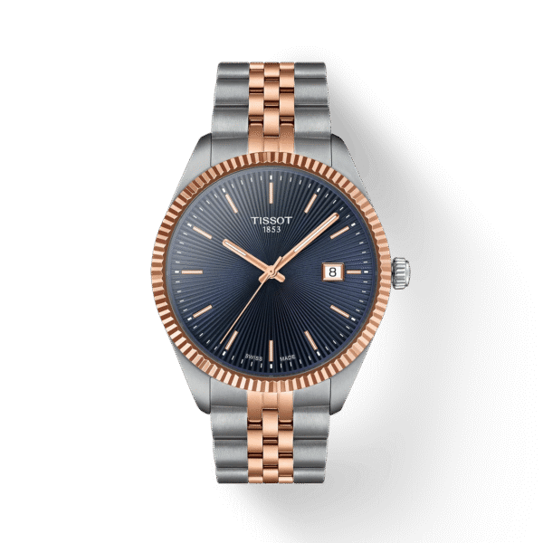 Tissot - Ballade Two-Tone Rose Gold Quartz 40mm T1564102204100