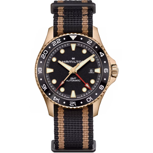 Hamilton - Khaki Navy Scuba Automatic GMT Bronze 43mm H82565930