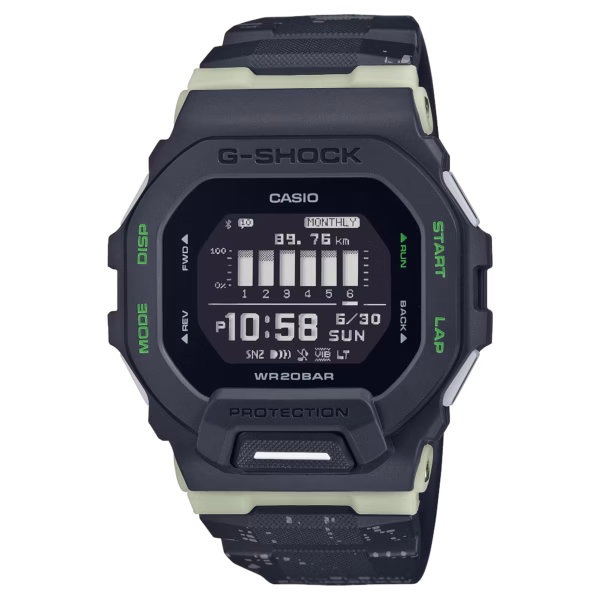 Casio G-SHOCK - MOVE GBD-200 Series Bluetooth Black GBD200LM-1