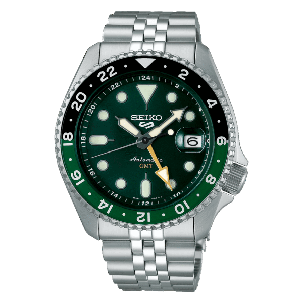 Seiko 5 Sports - SKX Series GMT Green Dial Date Automatic 42.5mm SSK035