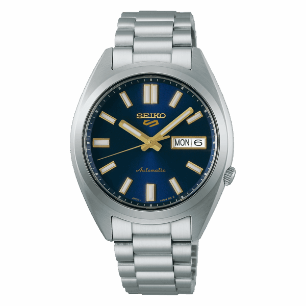 Seiko 5 Sports - SNXS series Blue Dial Day Date Automatic 37.4mm SRPL55