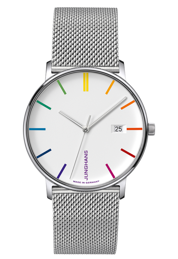 Junghans - Limited Edition Form Quarz Bauhaus Edition Milanese Bracelet Quartz 39.3mm 41/4580.44
