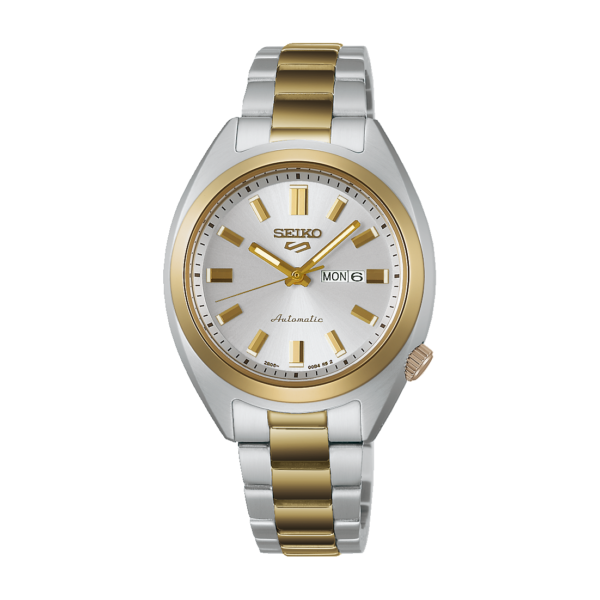 Seiko 5 Sports - SNXS Series Two-Tone Day Date Automatic 32mm SRE024