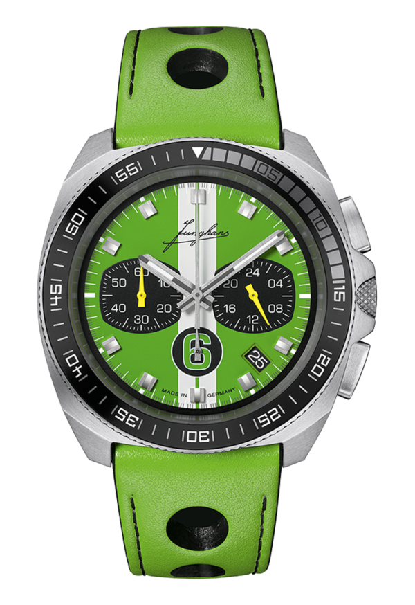 Junghans - Limited Edition 1972 Chronoscope Sports Edition 2026 Green Dial Quartz 43.3mm 41/4560.00