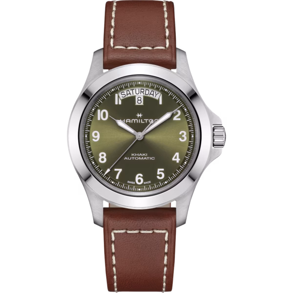 Hamilton - Khaki Field King Green Dial Day-Date Automatic 40mm H64475560