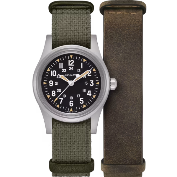 Hamilton - Limited Edition Khaki Field Mechanical 250 w/2nd Leather Strap 36mm H89399930