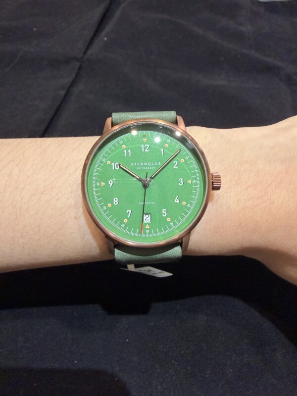 Sternglas - Lumatik Green Dial Bronze Case Automatic 38mm S02LMR19NY07
