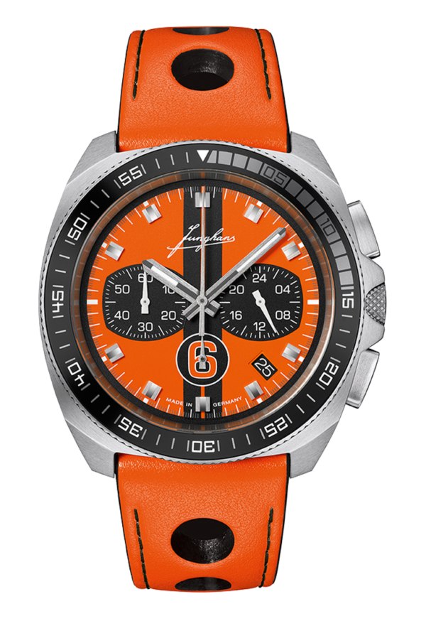Junghans - Limited Edition 1972 Chronoscope Sports Edition 2026 Orange Dial Quartz 43.3mm 41/4557.00