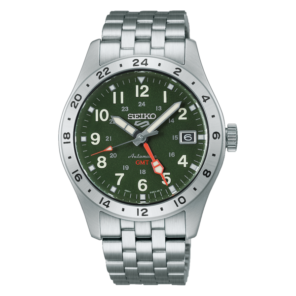Seiko 5 Sports - Field Series Green Dial GMT Automatic 39.4mm HDB001