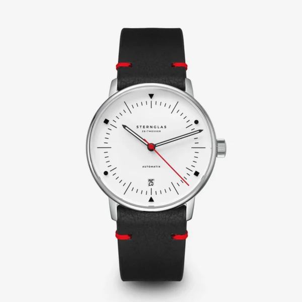 Sternglas - Limited Edition Naos Edition Bauhaus X Red Luminous Dial Automatic 38mm S02NAI24VI29