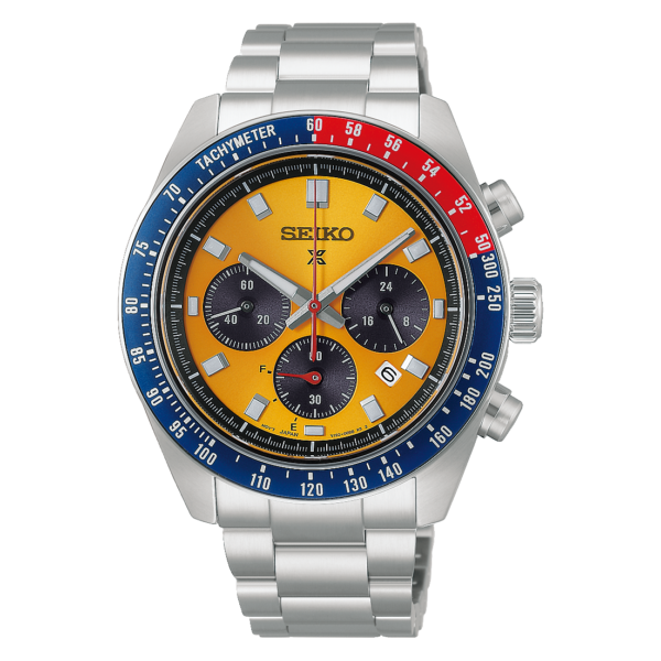 Seiko Prospex - Speedtimer Chronograph Orange Dial Solar 41.4mm HBJ004