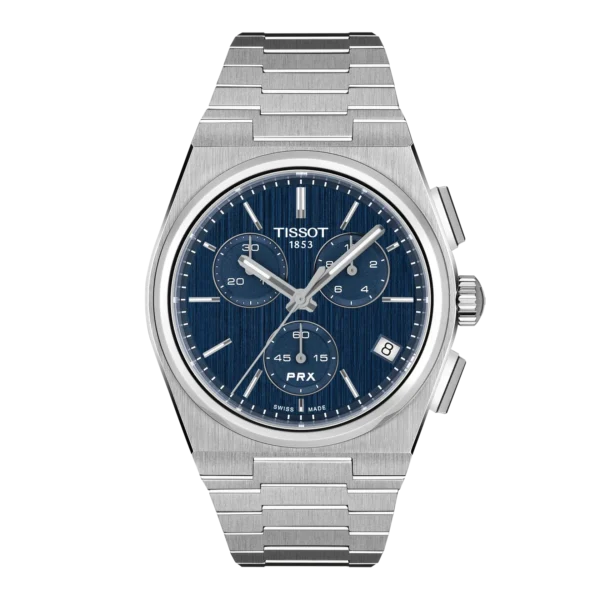 Tissot - PRX Blue Dial Chronograph Quartz 41mm T1374171104100